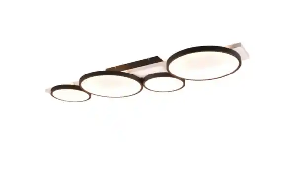 Bild 3 von LED-Deckenleuchte Medera, schwarz, 100 cm