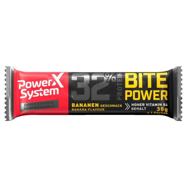 Bild 1 von Power System High Protein Bar 32% Banane 35g