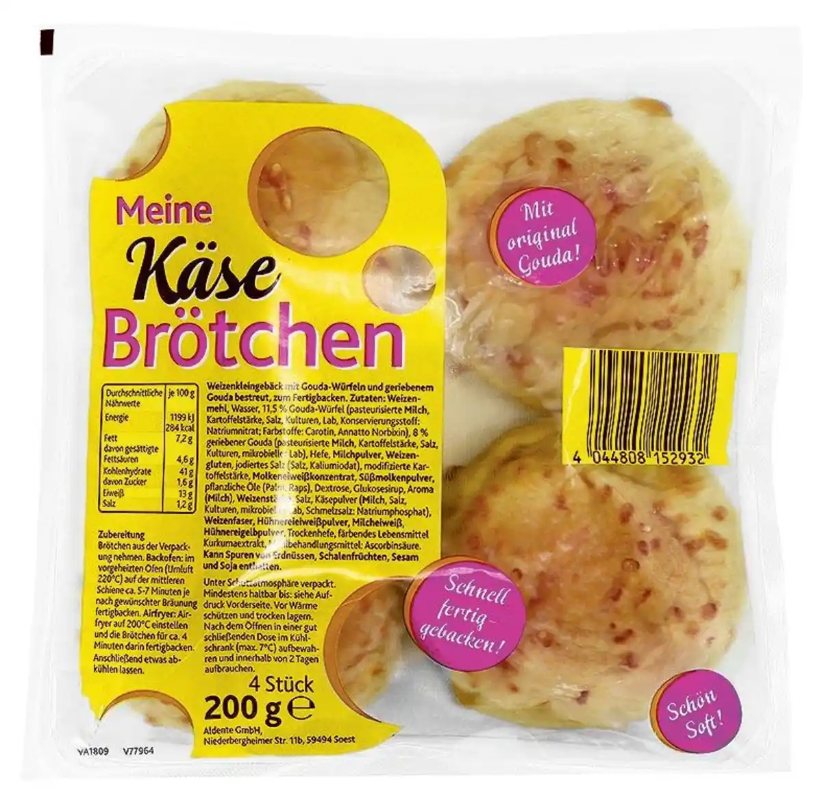 Bild 1 von Käsebrötchen 200 g
