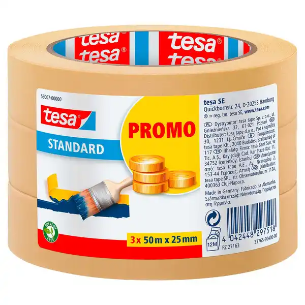 Bild 1 von TESA®  Malerkreppband, 3er-Packung