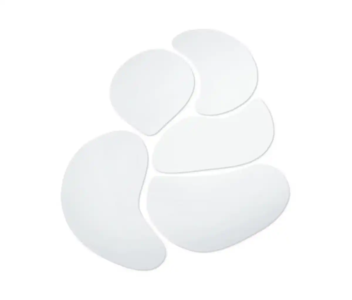 Bild 1 von 5 selbstklebende Spiegelsticker