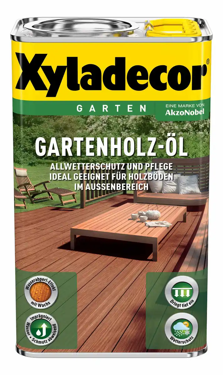 Bild 1 von Xyladecor Gartenholz-Öl 2,5L rötlich