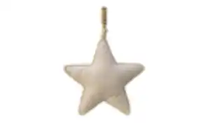 Kaemingk - Stern-Dekoanhänger, creme, 20 cm