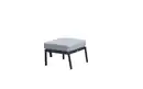 Bild 1 von outdoor (Gartenmöbel Mit Flair) - Gartenhocker Sondrino, Aluminiumgestell in schwarz