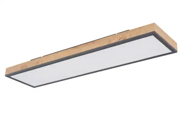 Bild 2 von LED-Deckenleuchte CCT Doro, holz/graphit, 80 cm