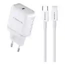 Bild 1 von Schnelladegerät 20W Ladegerät und USB Kabel Type-C zu iOS Geräte 3A