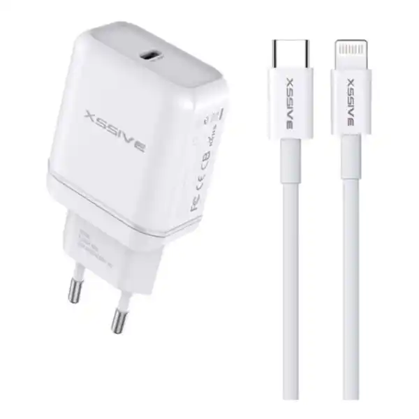 Bild 1 von Schnelladegerät 20W Ladegerät und USB Kabel Type-C zu iOS Geräte 3A