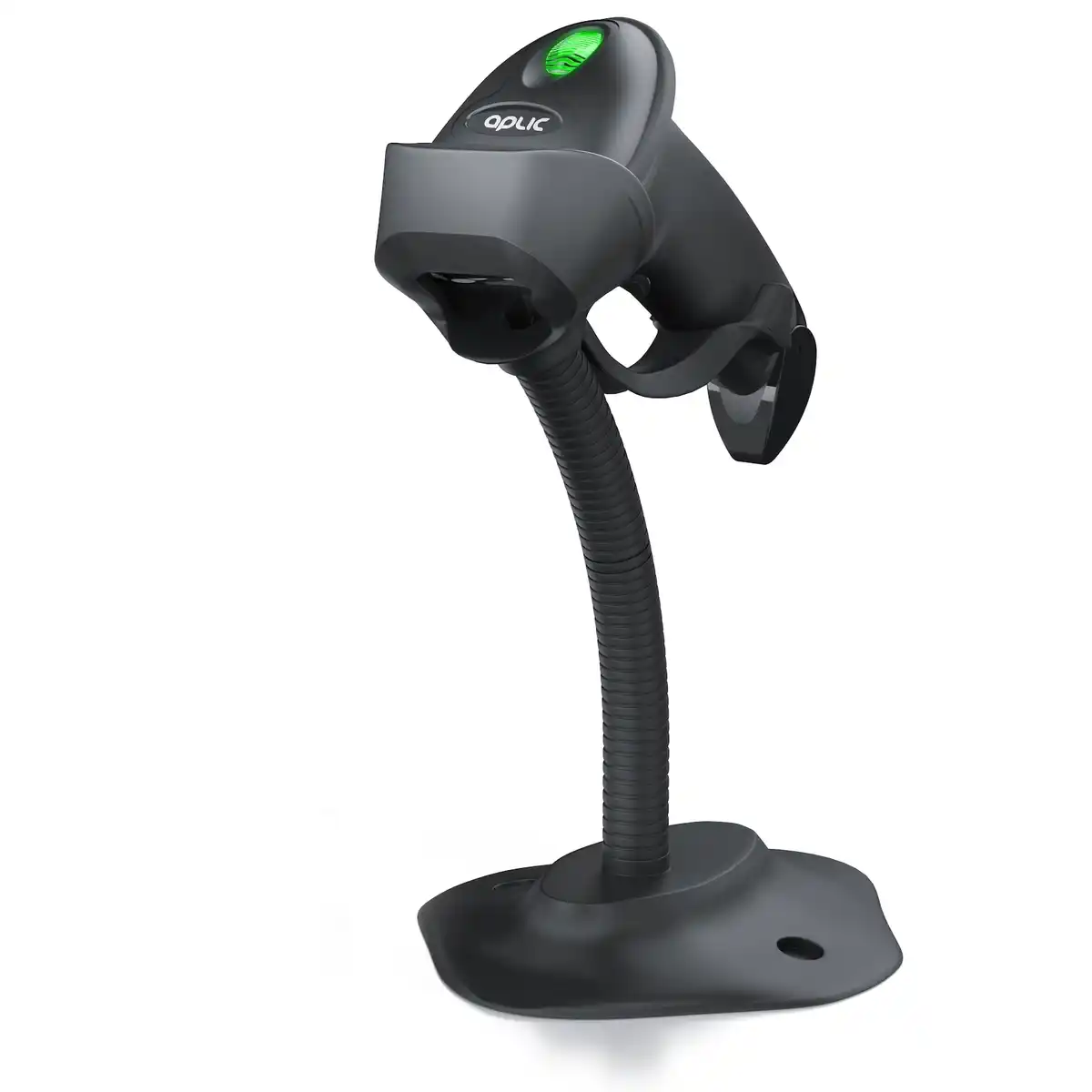Bild 1 von Aplic Handscanner Wireless Barcode Scanner 2.4 GHz 1D 2D, 2000 mAh, inkl. Standfuß