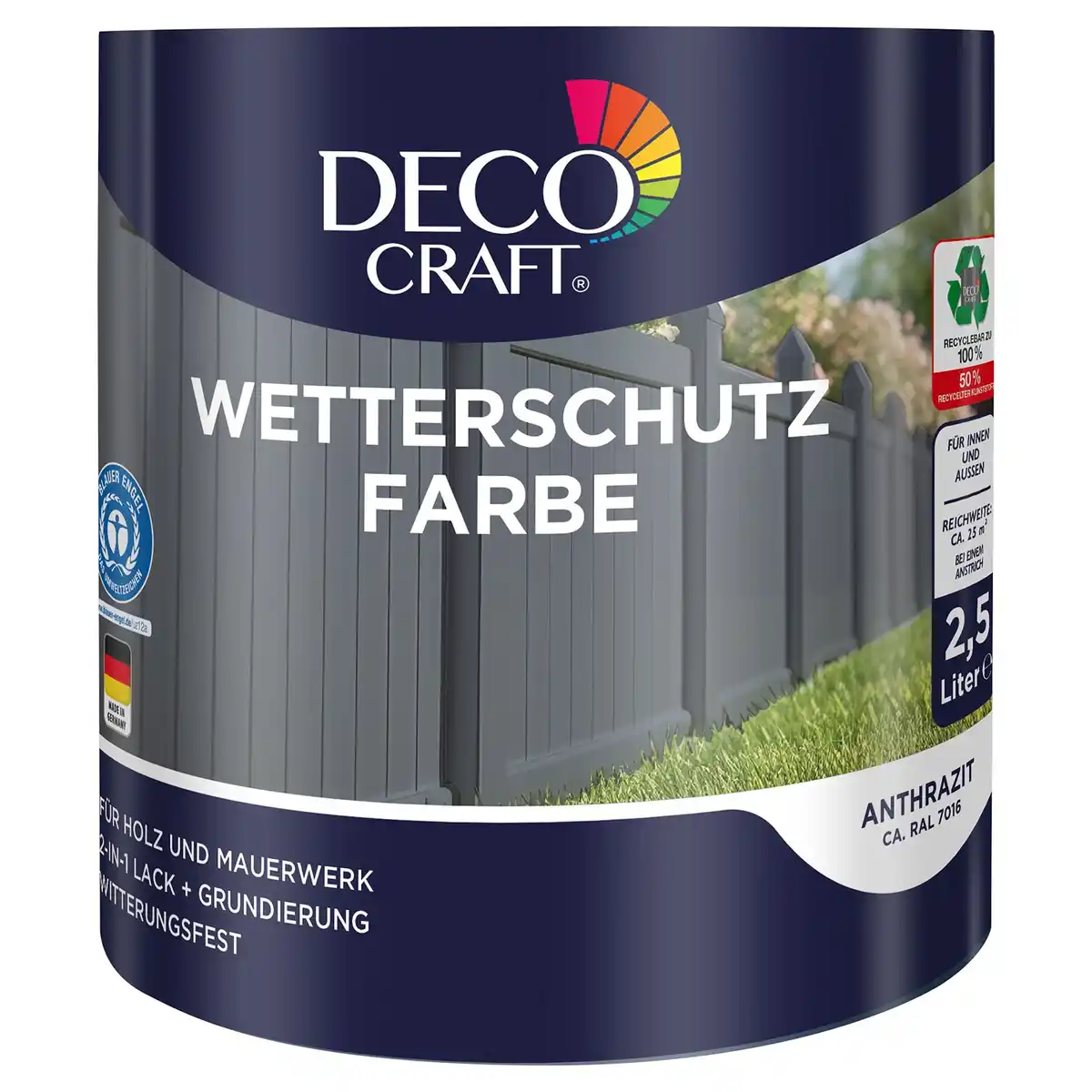 Bild 1 von DECO CRAFT Wetterschutz-Farbe 2,5 l