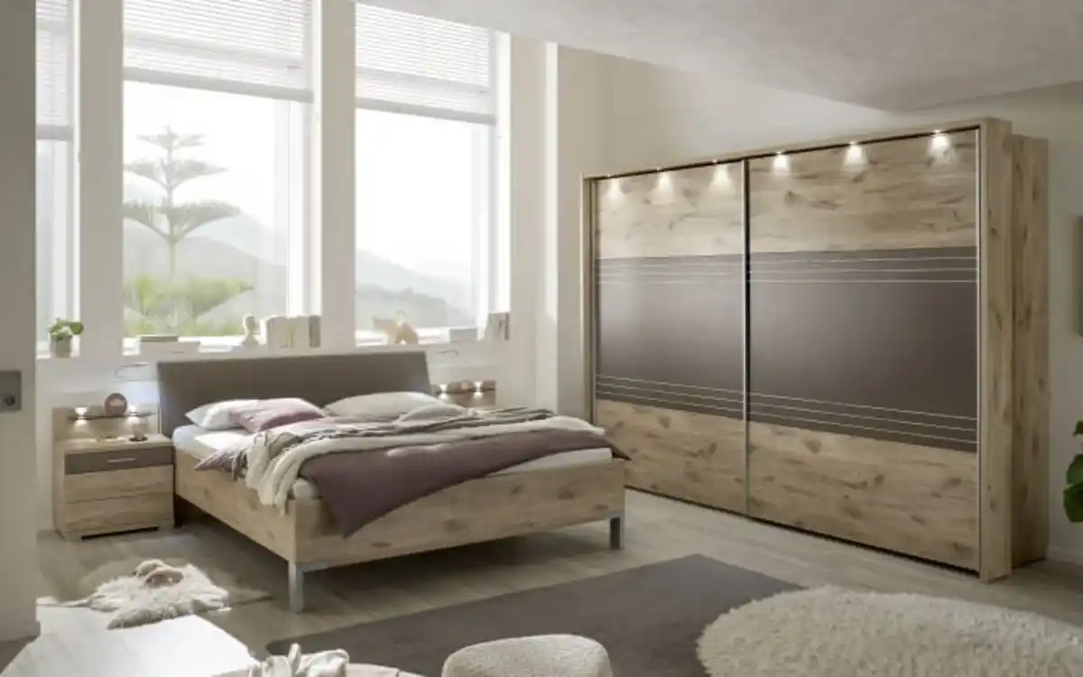 Bild 1 von Schlafzimmer Paso, Nordic Eiche Nachbildung/havanna