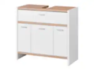 LIVARNO home Waschbeckenunterschrank, mit Siphonausschnitt