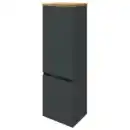 Bild 1 von Midi-Schrank Bristol, 40 cm, grau/graphitgrau