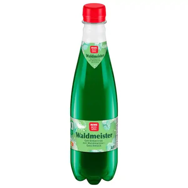 Bild 1 von REWE Beste Wahl Waldmeister-Getränkesirup 0,5l