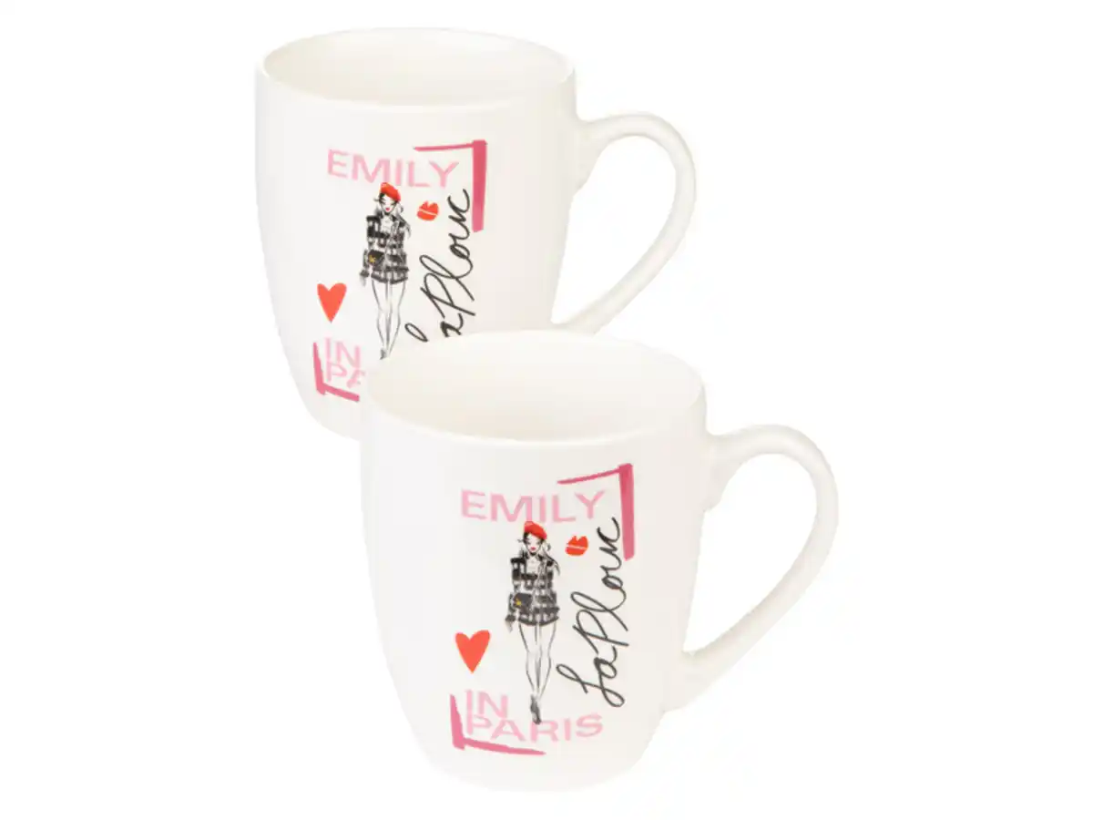 Bild 3 von Schüssel / Tassen / Teller 2er Set, Emily in Paris