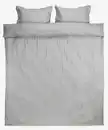 Bild 1 von Satin-Bettwäsche NELL 200x220 hellgrau