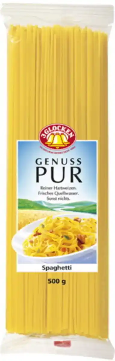 Bild 1 von 3 Glocken Genuss Pur Nudeln Spaghetti 500G