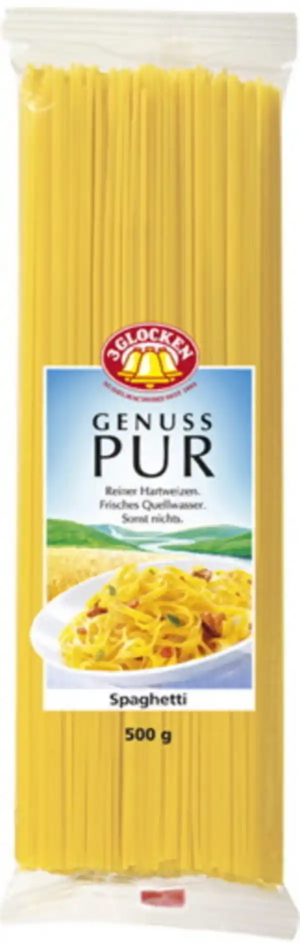 Bild 1 von 3 Glocken Genuss Pur Nudeln Spaghetti 500G