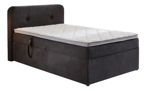 Bild 2 von Sun Garden - Motor-Polsterbett Gabriola, grau, 100 x 200 cm, inkl. Bettkasten