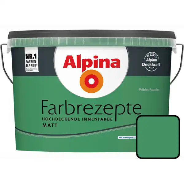 Bild 1 von Alpina Farbrezepte Wildes Paradies matt 2,5 L