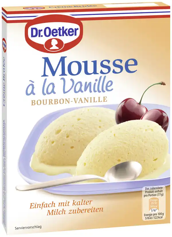 Bild 1 von Dr.Oetker Mousse a la Vanille 60G