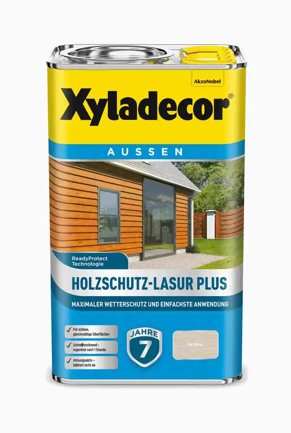 Bild 1 von Xyladecor Holzschutz-Lasur 2,5 L farblos Plus