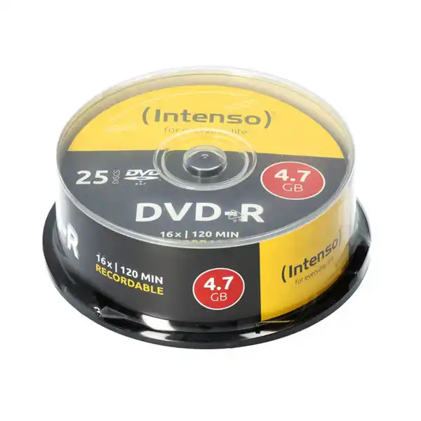 Bild 1 von Intenso DVD-R 4,7 GB 25er Spindel