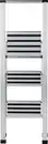 Bild 1 von Wenko Aluminium-Design Klapptrittleiter 2,55 m