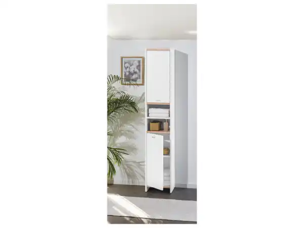 Bild 3 von LIVARNO home Bad-Hochschrank, mit höhenverstellbaren Einlegeböden