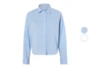esmara® Damen Bluse, weit geschnitten, mit Baumwolle