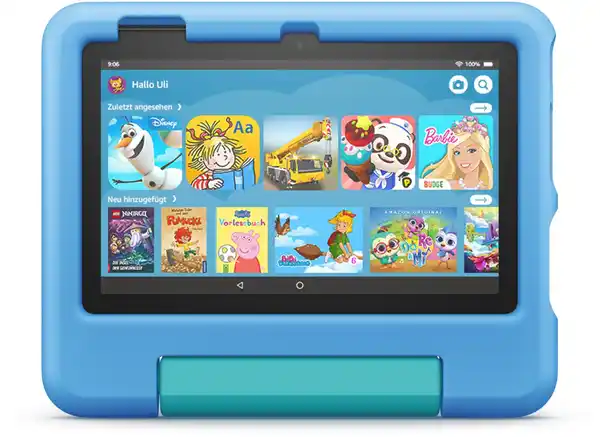 Bild 1 von Fire 7 Kids Edition (16GB) Tablet schwarz/blau