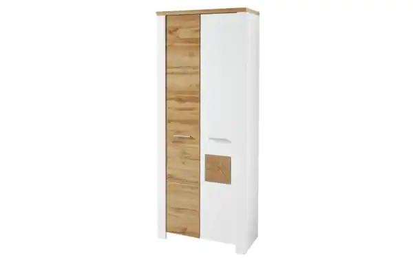 Bild 1 von Vito - Garderobenschrank Materio, weiß/Eiche-Altholz Nachbildung
