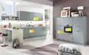 Bild 4 von Nobilia - Einbauküche Touch, aqua supermatt Lacklaminat, inkl. Privileg Elektrogeräte