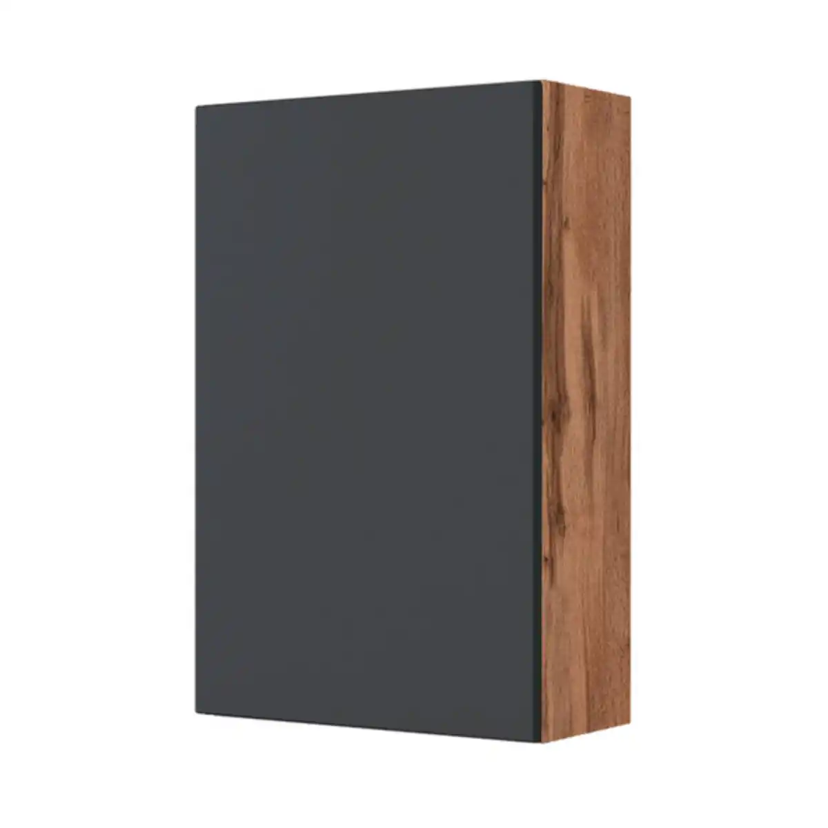 Bild 1 von Hängeschrank Lincoln, 40 cm, matt grau/wotaneiche