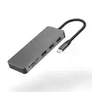 Bild 1 von Xlayer USBDEVICE USB 3.0 HUB XLayer Typ C 7-IN-1 Grey