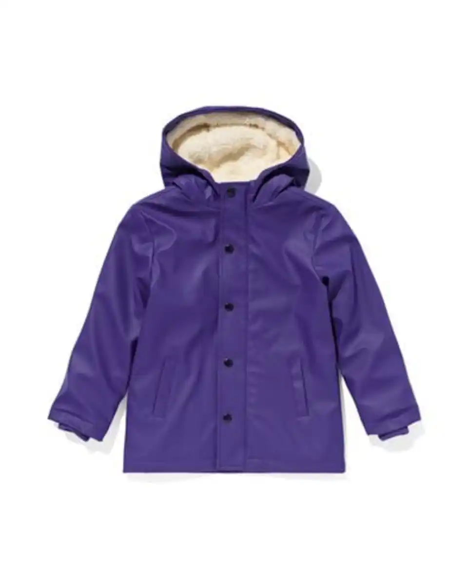 Bild 1 von Kinder-Jacke mit Kapuze violett