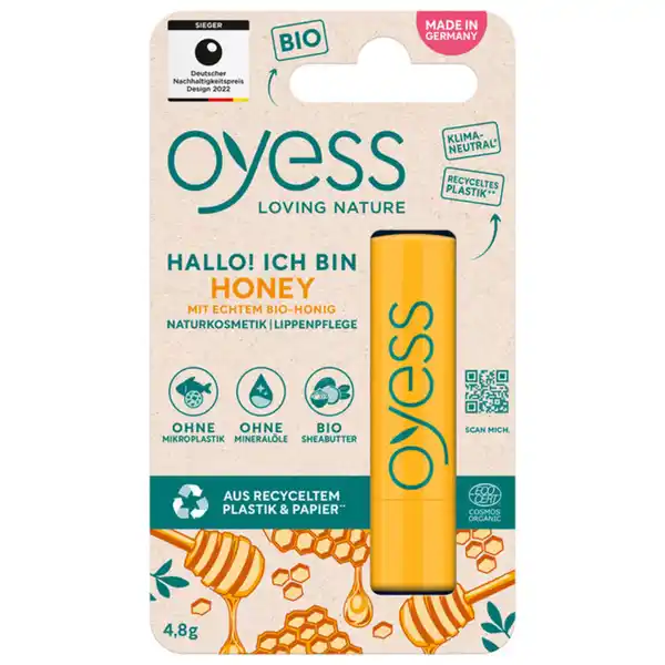 Bild 1 von OYESS Lippenbalsam Honey