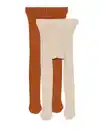 Bild 4 von Baby-Strumpfhose mit Rippstruktur - 2 Paar beige