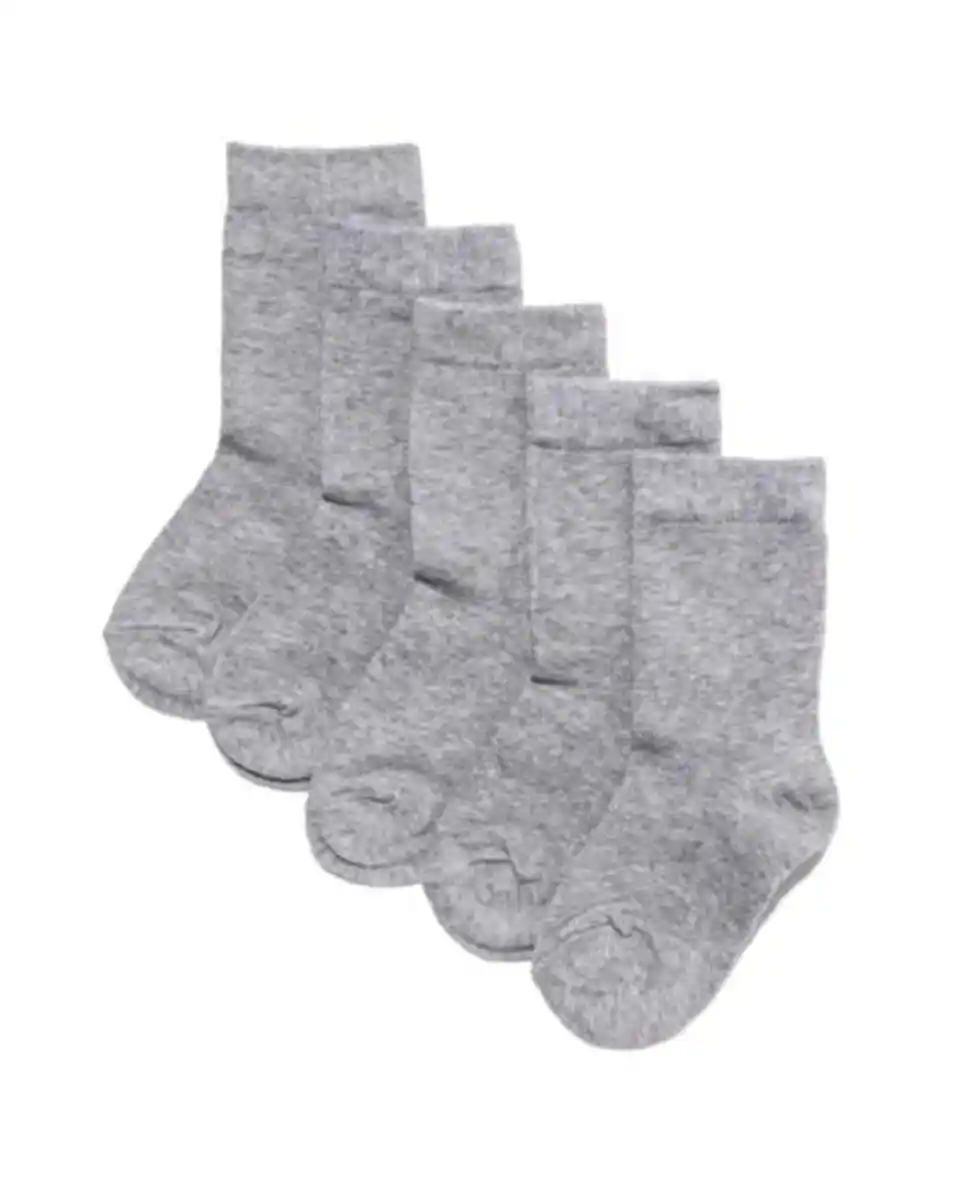 Bild 1 von 5er-Pack Kinder-Socken graumeliert