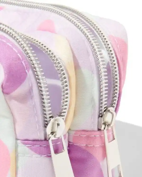 Bild 3 von Federtasche, doppelter Reißverschluss, Pastellfarben