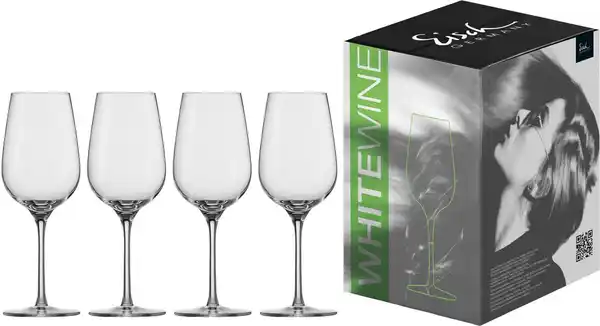 Bild 1 von Eisch Weißweinglas Vinezza, Kristallglas, bleifrei, 360 ml, 4-teilig