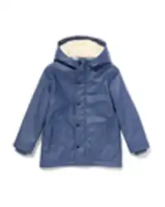 Kinder-Jacke mit Kapuze blau