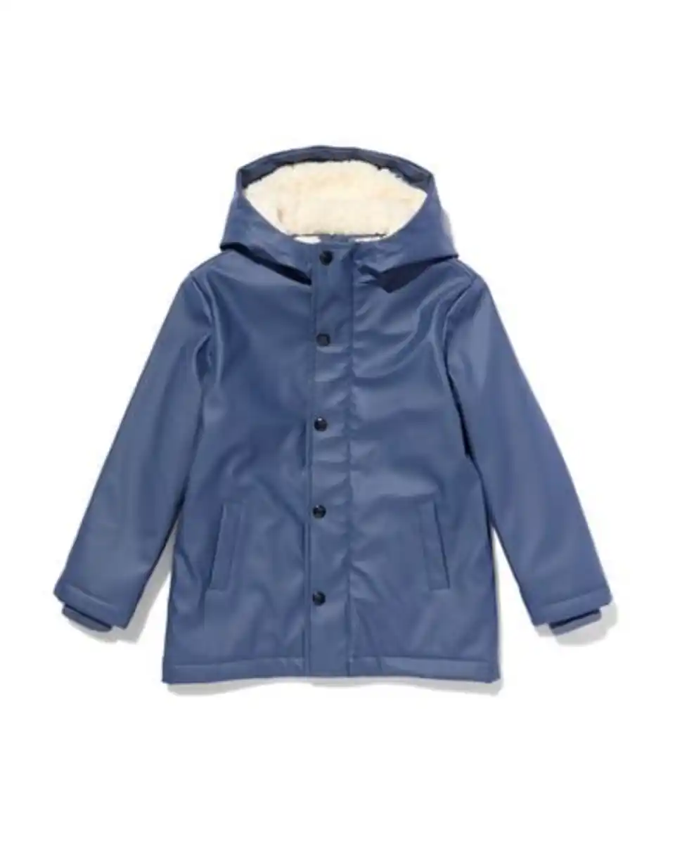 Bild 1 von Kinder-Jacke mit Kapuze blau