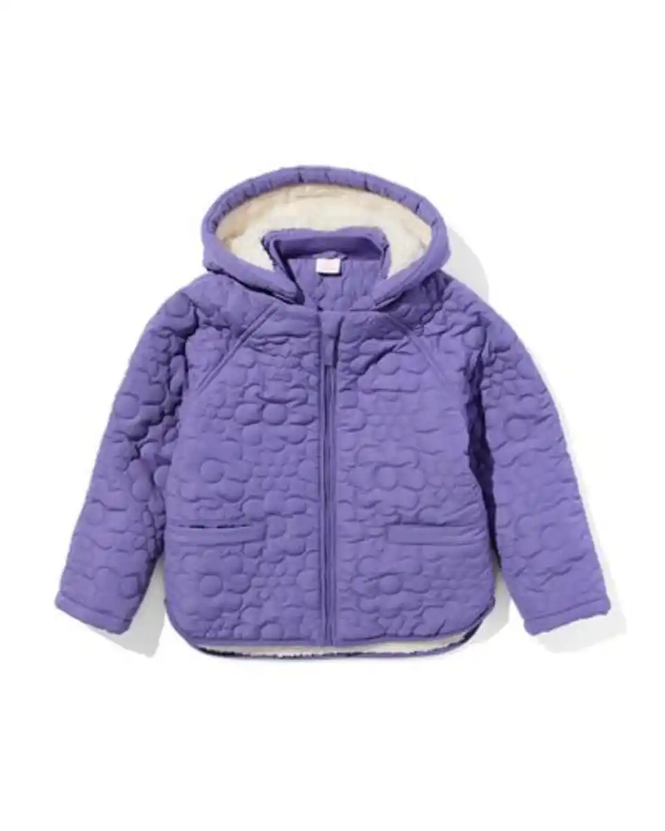 Bild 1 von Kinder-Steppjacke Blumen violett