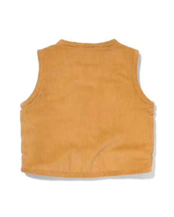 Bild 3 von Babyweste Cord/Teddy braun