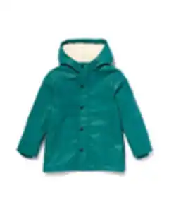 Kinder-Jacke mit Kapuze grün