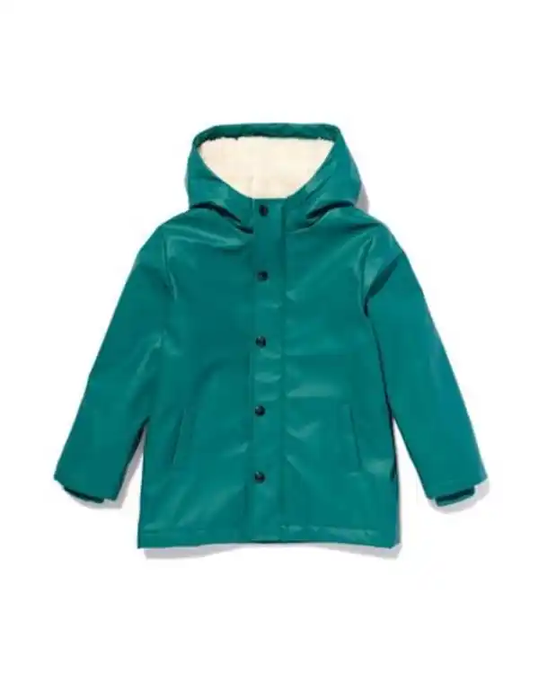 Bild 1 von Kinder-Jacke mit Kapuze grün