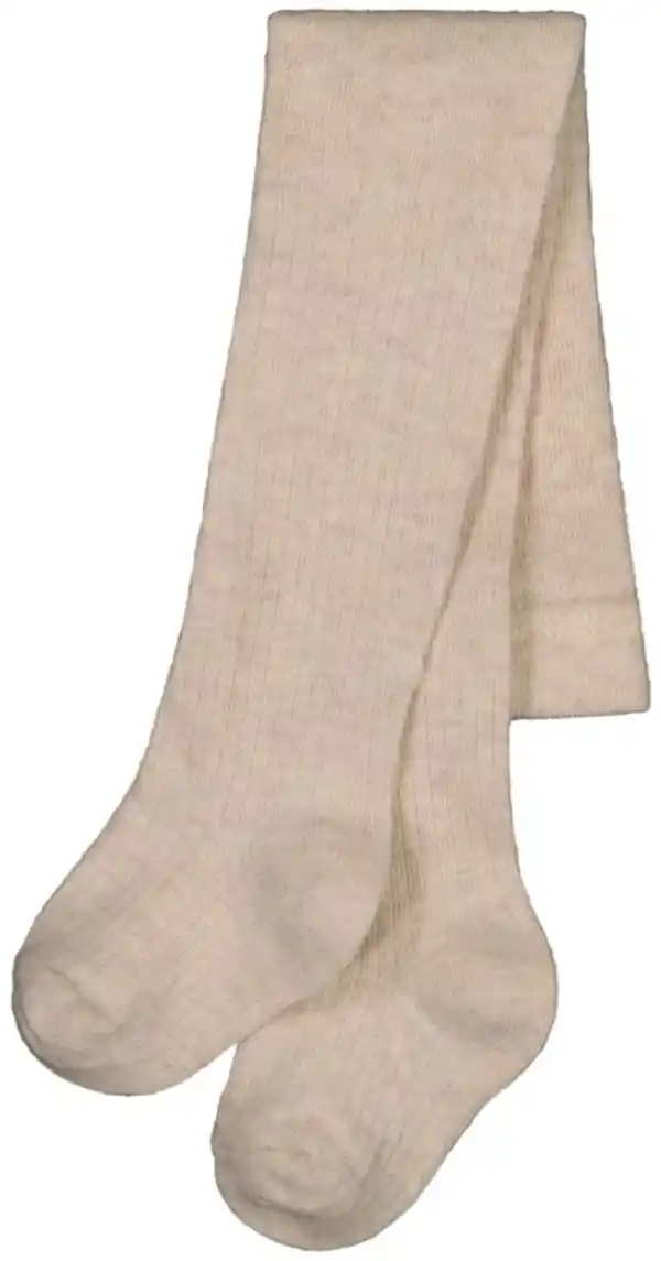 Bild 2 von Baby-Strumpfhose mit Rippstruktur - 2 Paar beige
