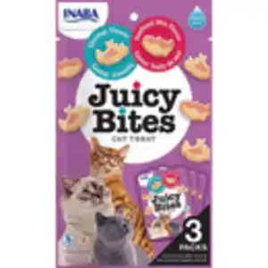 INABA Juicy Bites Shrimps & Meeresfrüchte, 3er Pack