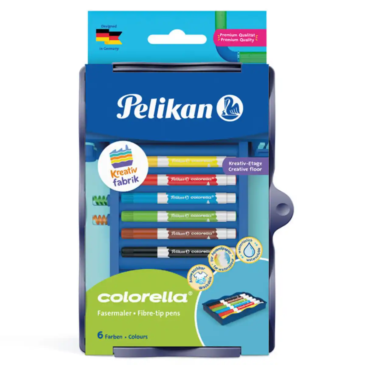 Bild 1 von Pelikan Filzstifte, 6er Pack