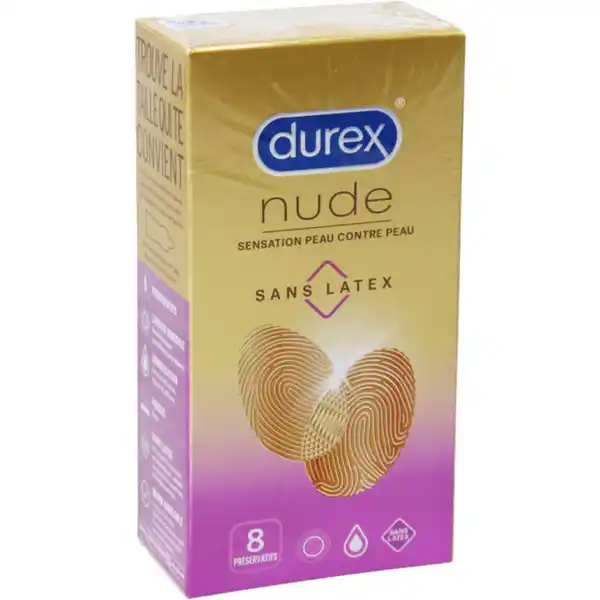 Bild 1 von Durex Kondome Nude Latexfrei, 8 Stück